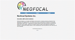 Desktop Screenshot of neofocal.com